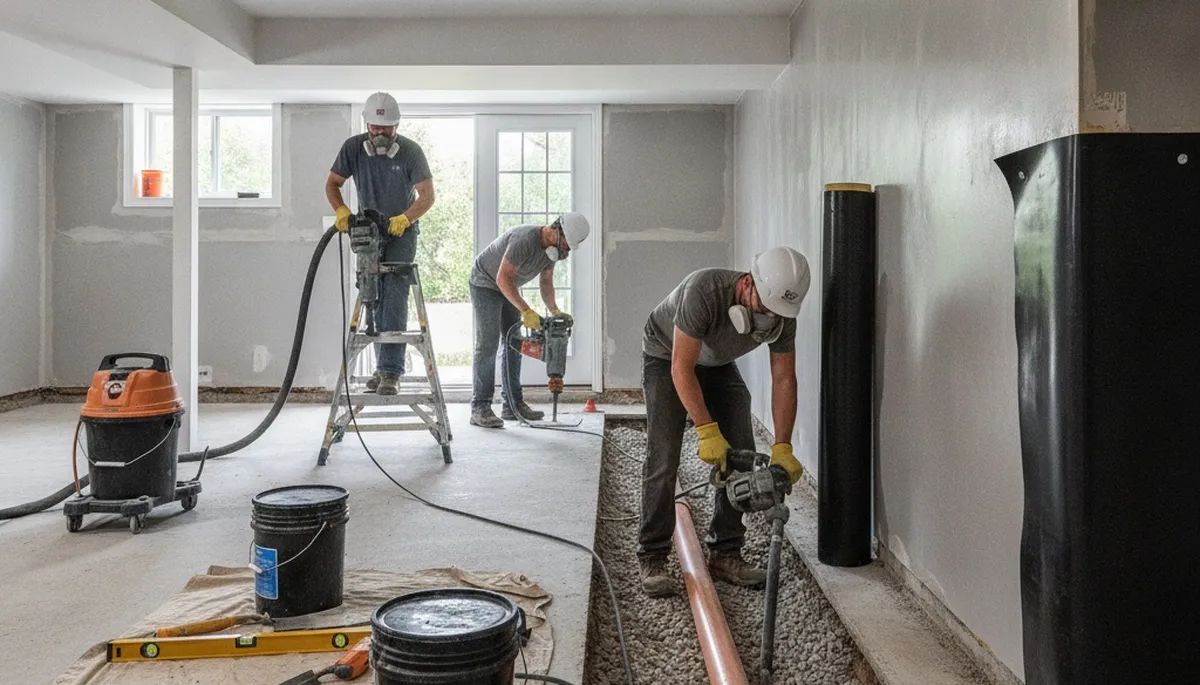 Basement Waterproofing Image 1