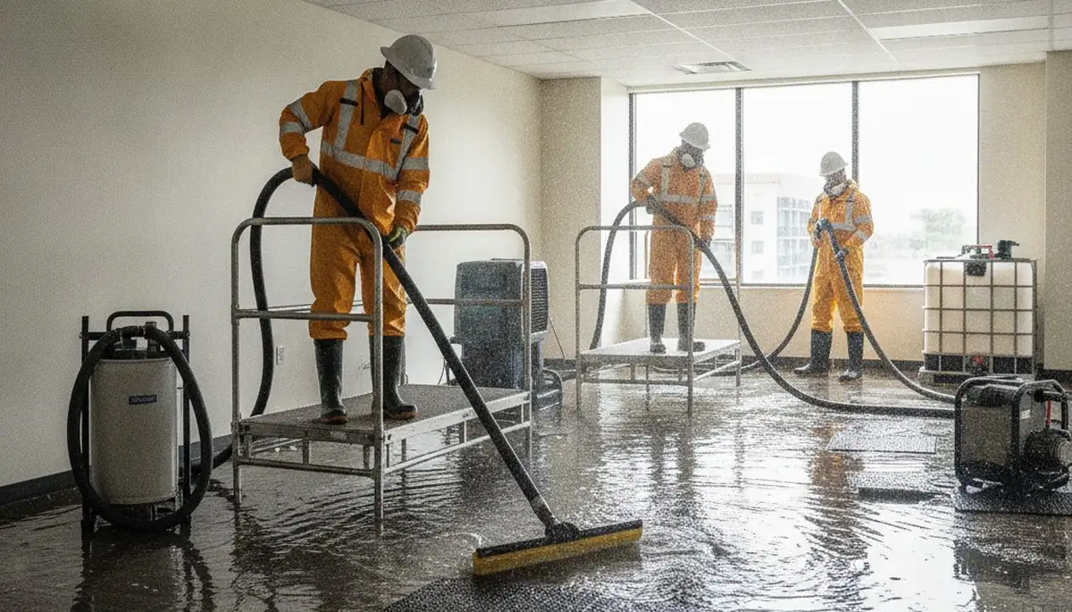 Emergency water removal crew serving Fremont, CA homes with fast water damage restoration