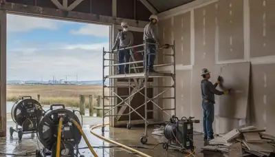 Water damage restoration team serving Fremont, CA for fast cleanup and structural drying