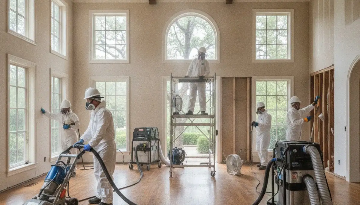 Water damage restoration team serving Fremont, CA for emergency cleanup and repairs