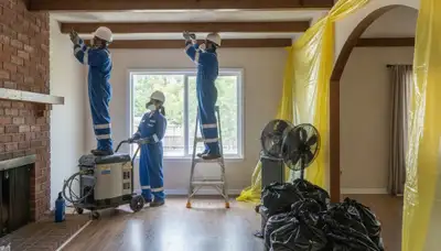 Water damage restoration team serving Fremont, CA for fast cleanup and repair