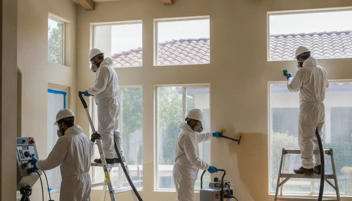 Water damage restoration team serving Fremont, CA with professional cleanup and drying services