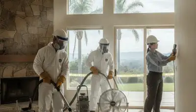 Water damage restoration team serving Fremont, CA for emergency cleanup and repair