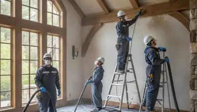 Water damage restoration team serving Fremont, CA for fast emergency cleanup and repairs