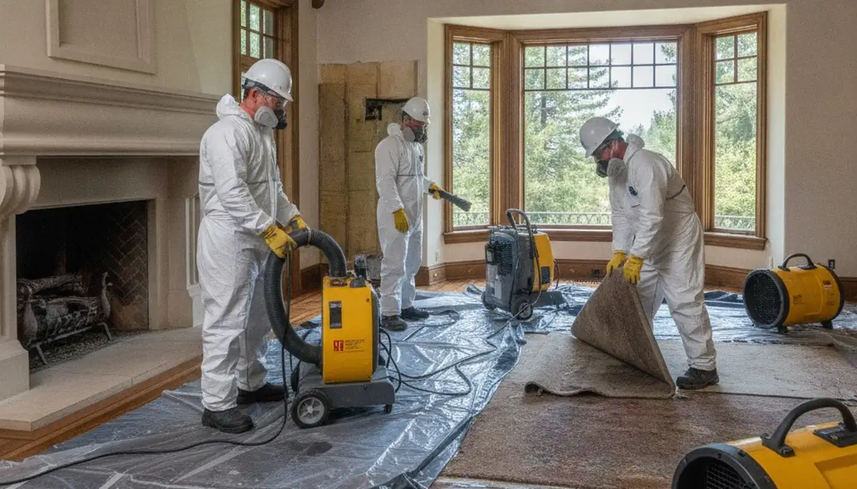 Water damage restoration team serving Fremont, CA for fast cleanup and drying services